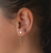 ענן\לב\כוכב צמוד - זהב 14K