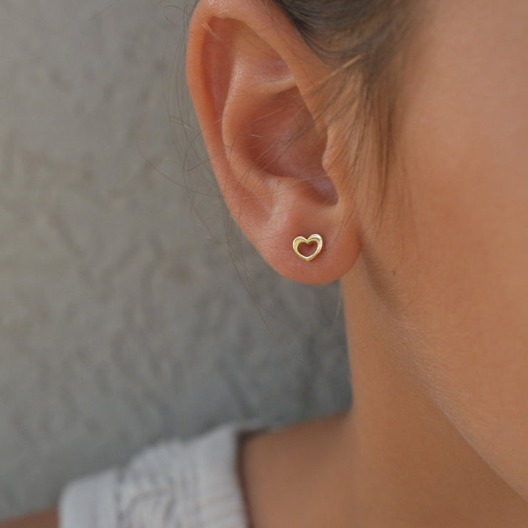 ענן\לב\כוכב צמוד - זהב 14K