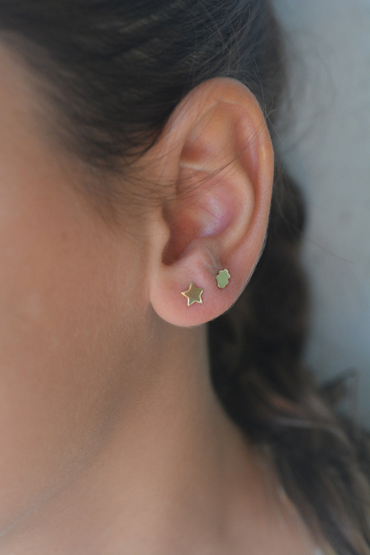 ענן\לב\כוכב צמוד - זהב 14K