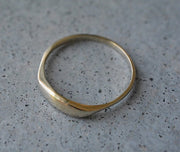 טבעת עין זהב 14k
